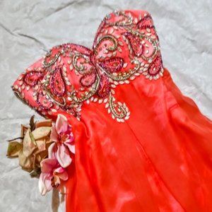 Stunning! Tiffany dress strapless gown 6